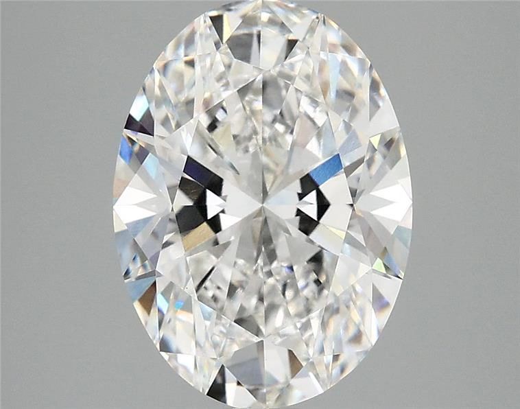 4.09 ct. oval Lab Grown Diamond front image