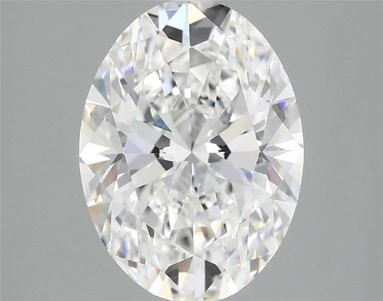 4.09 ct. oval Lab Grown Diamond front image