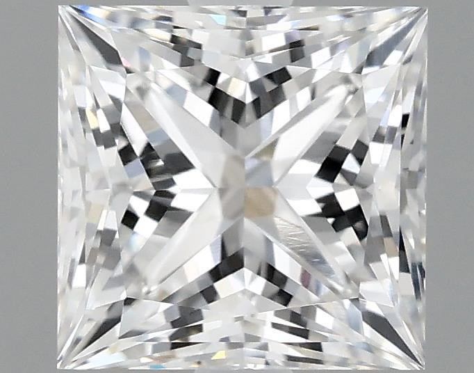 3.09 ct. princess Lab Grown Diamond front image