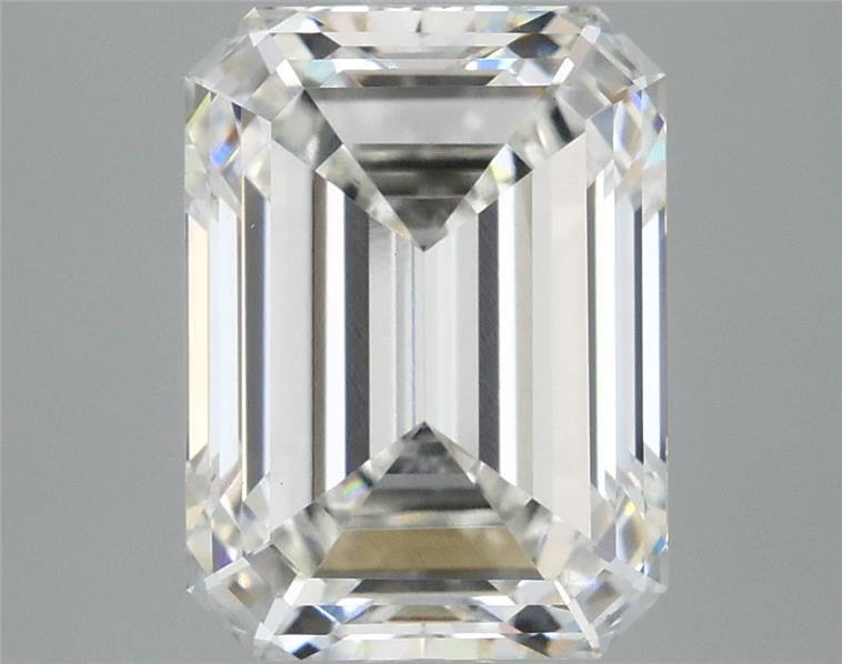 4.10 ct. emerald Lab Grown Diamond front image