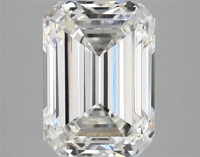 6.08 ct. emerald Lab Grown Diamond front image