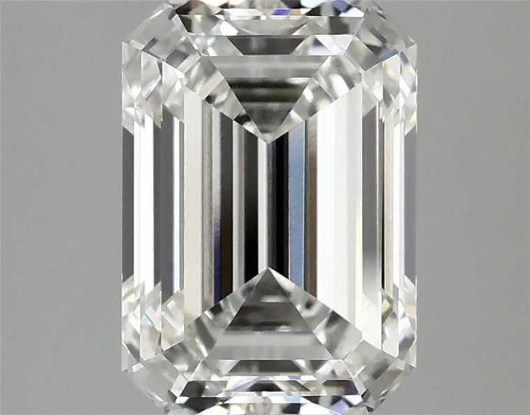 3.58 ct. emerald Lab Grown Diamond front image