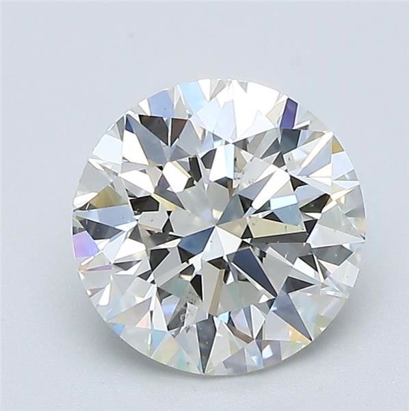 Diamant Rond 2.03 ct - Couleur J - Pureté SI1
