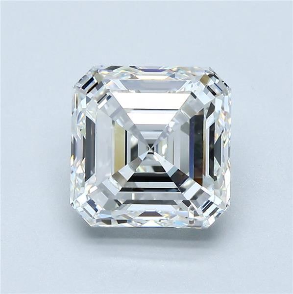 3.50 ct Square Emerald diamond