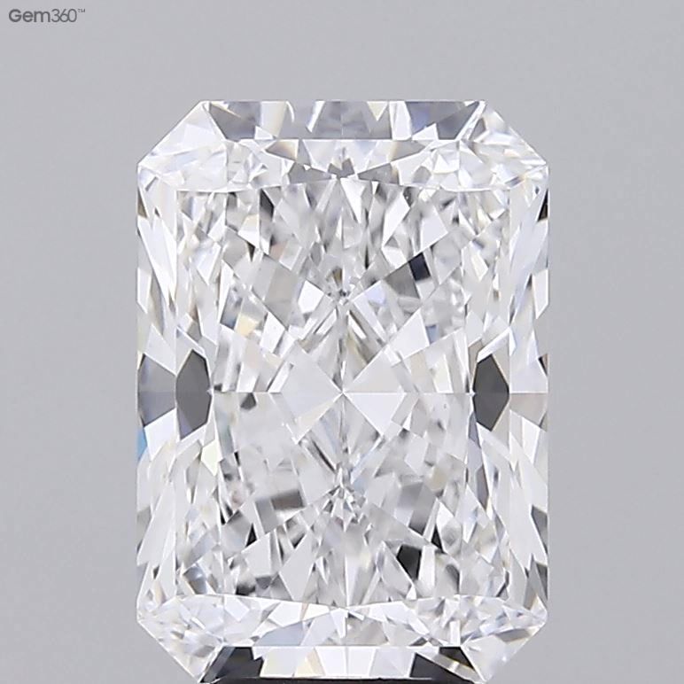 5.40 ct. radiant Lab Grown Diamond front image