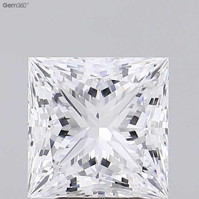 3.46 ct. princess Lab Grown Diamond front image