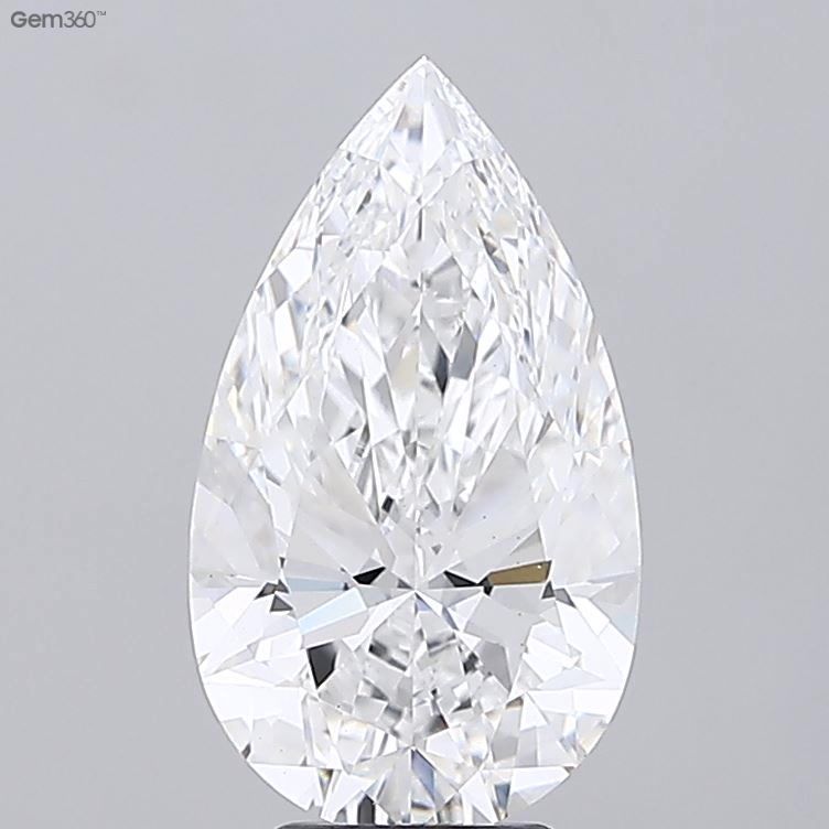 5.23 ct. pear Lab Grown Diamond front image