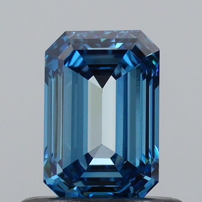 0.65 CT Fancy Intense Blue EMERALD