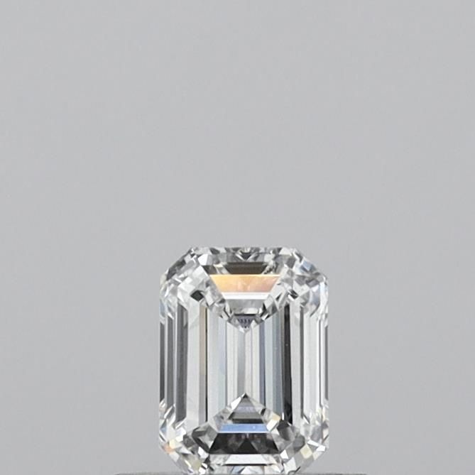 0.53 Carat D SI1 Emerald Lab Diamond
