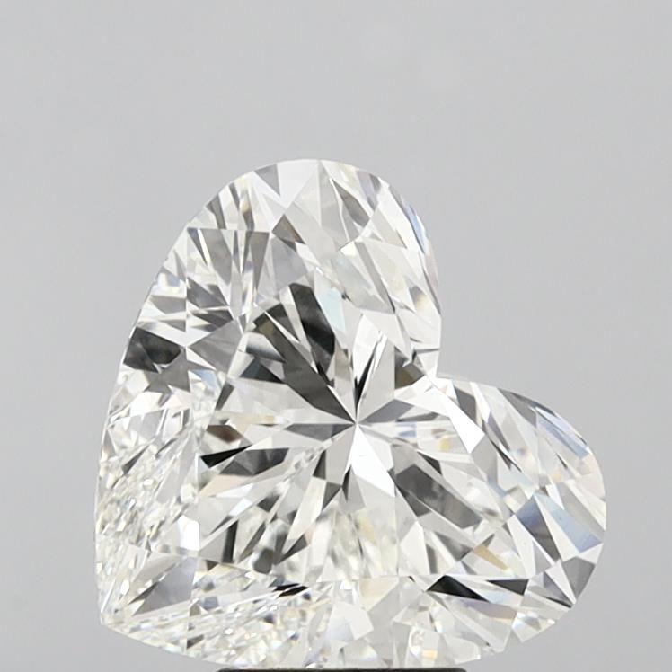 6.07 ct. heart Lab Grown Diamond front image