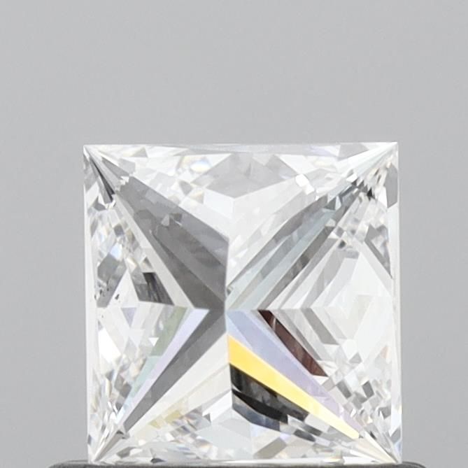 0.65 ct lab-grown Princess Diamond