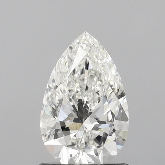 1 ct lab-grown Pear Diamond