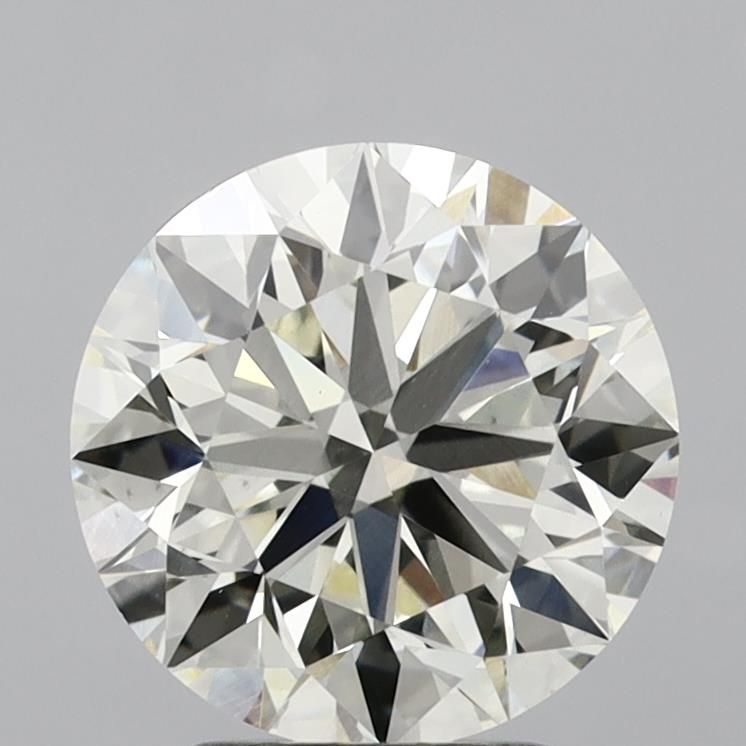3.09 ct lab-grown Round Diamond