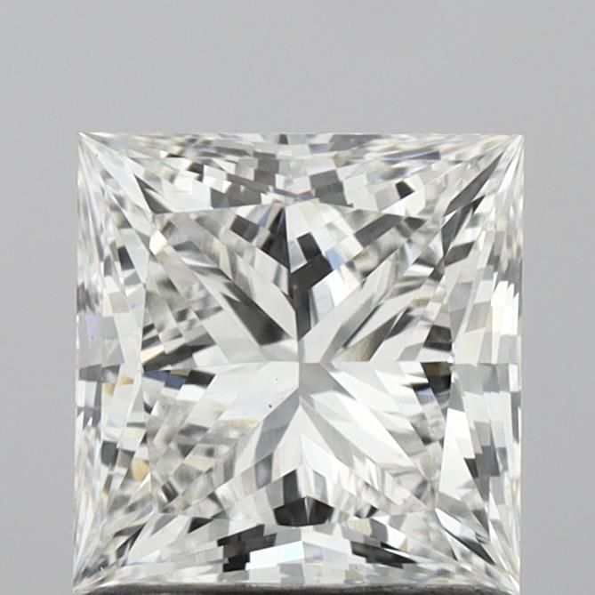1.26 ct lab-grown Princess Diamond