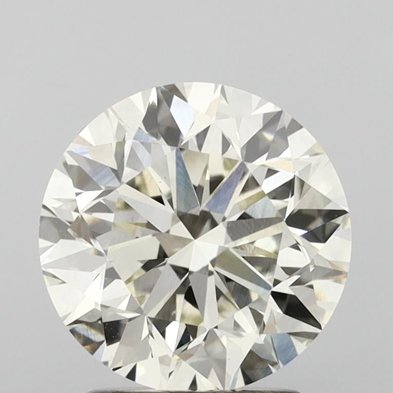 3.16 ct lab-grown Round Diamond