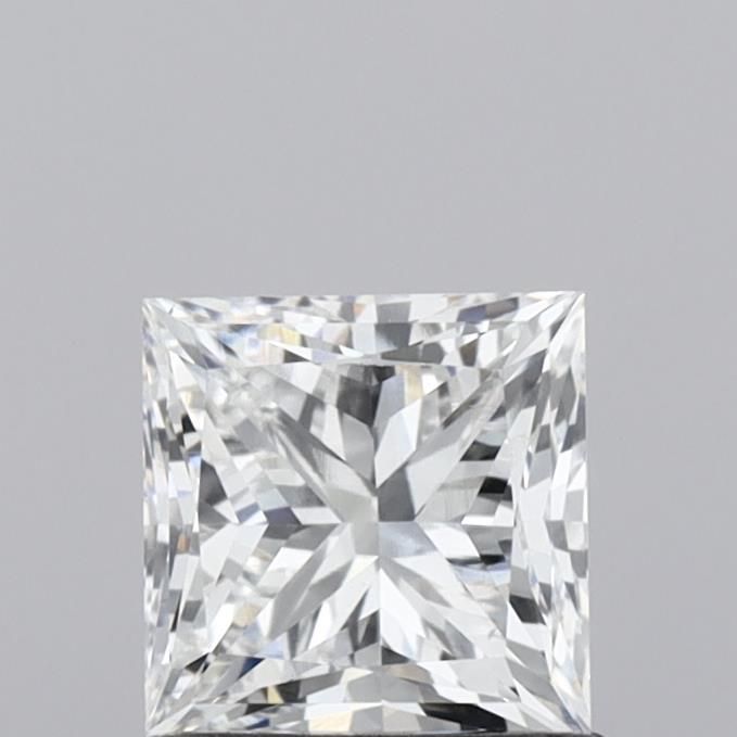 1.3 ct lab-grown Princess Diamond
