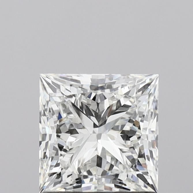 1.37 ct lab-grown Princess Diamond