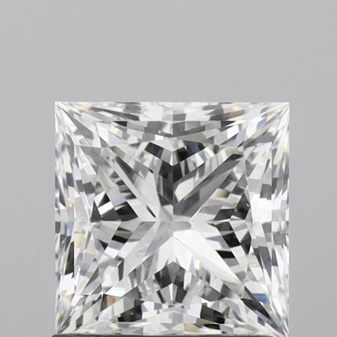 1.34 ct lab-grown Princess Diamond