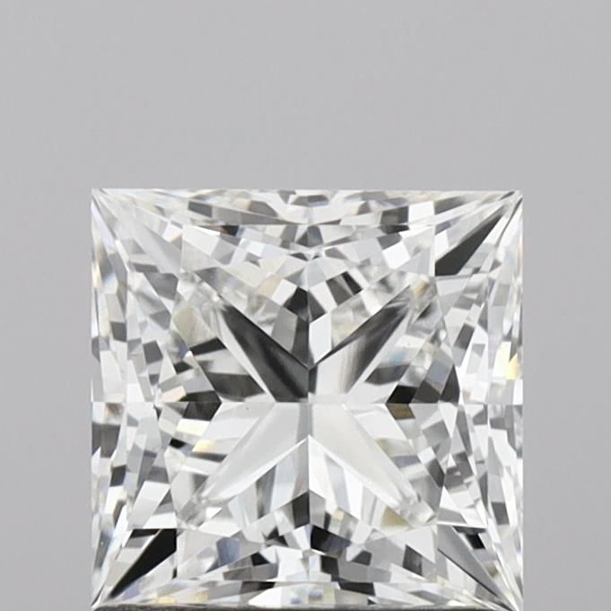 1.35 ct lab-grown Princess Diamond