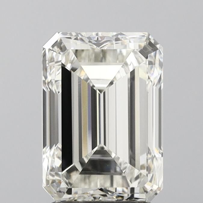 2.85 ct. emerald Lab Grown Diamond front image