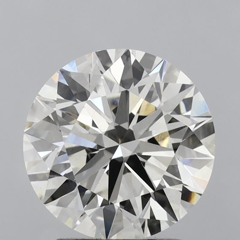 3.47 ct lab-grown Round Diamond
