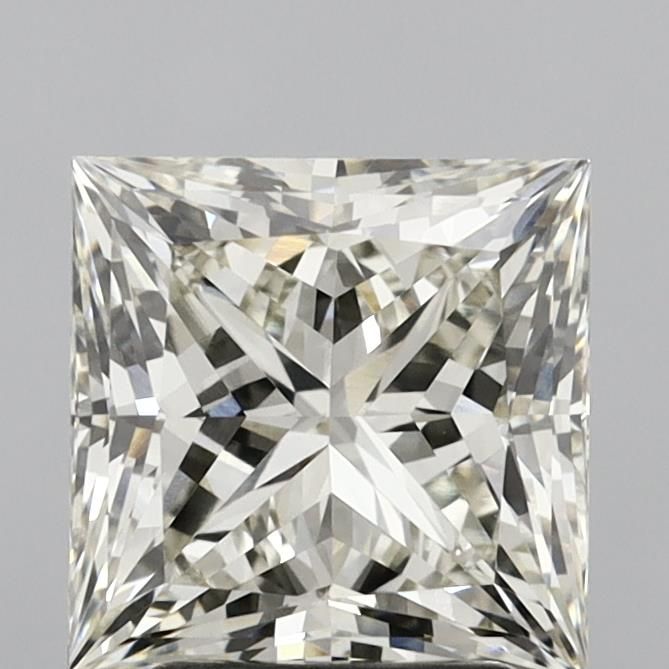 3.12 ct lab-grown Princess Diamond