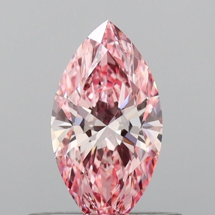 0.53 CT Fancy Vivid Pink MARQUISE