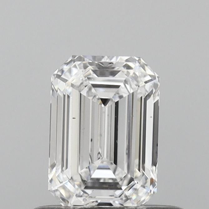 0.51 Carat D SI1 Emerald Lab Diamond