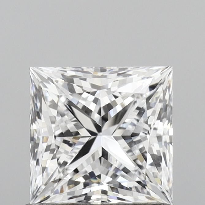0.87 ct lab-grown Princess Diamond