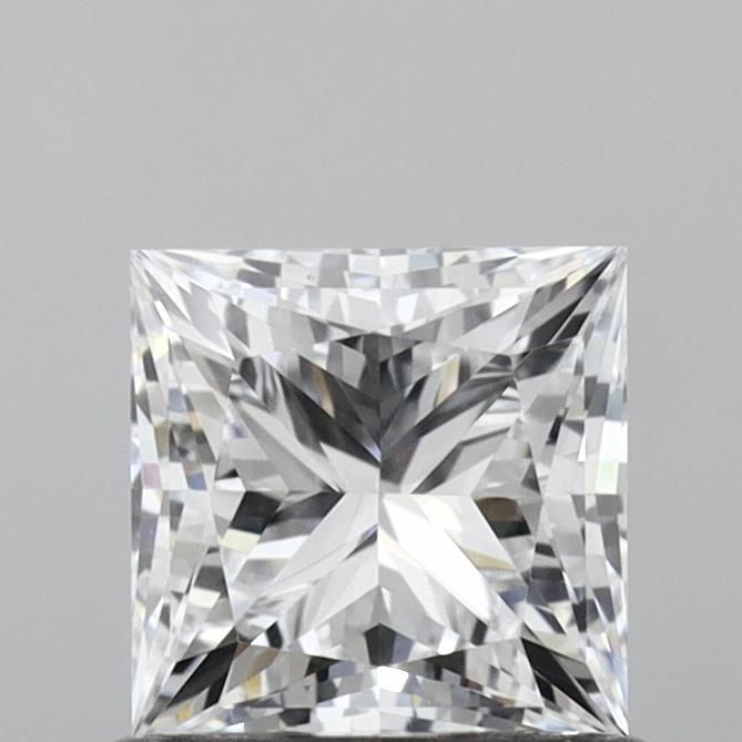 0.8 ct lab-grown Princess Diamond