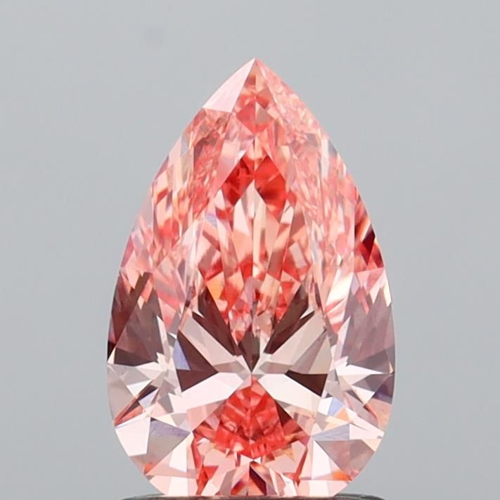 1.08 CT Fancy Vivid Pink PEAR