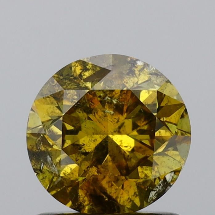 Diament 1.03 ct Fancy Deep Brownish Yellow/I3