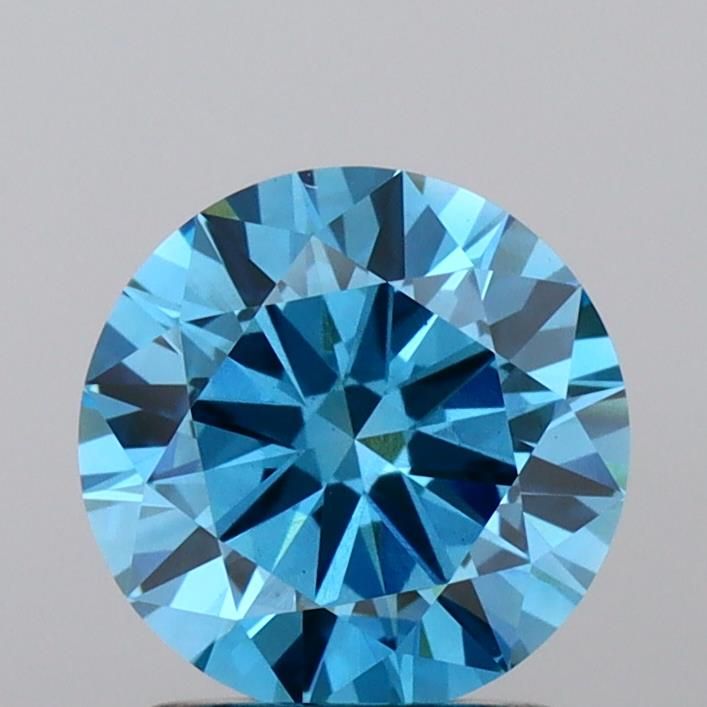1.53 CT Fancy Vivid Blue ROUND