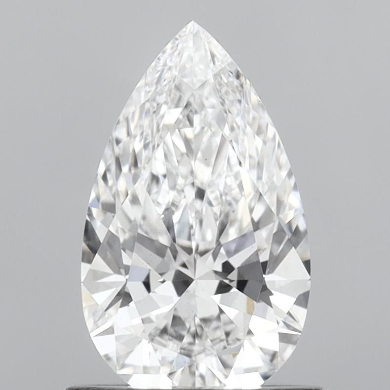 0.9 ct lab-grown Pear Diamond