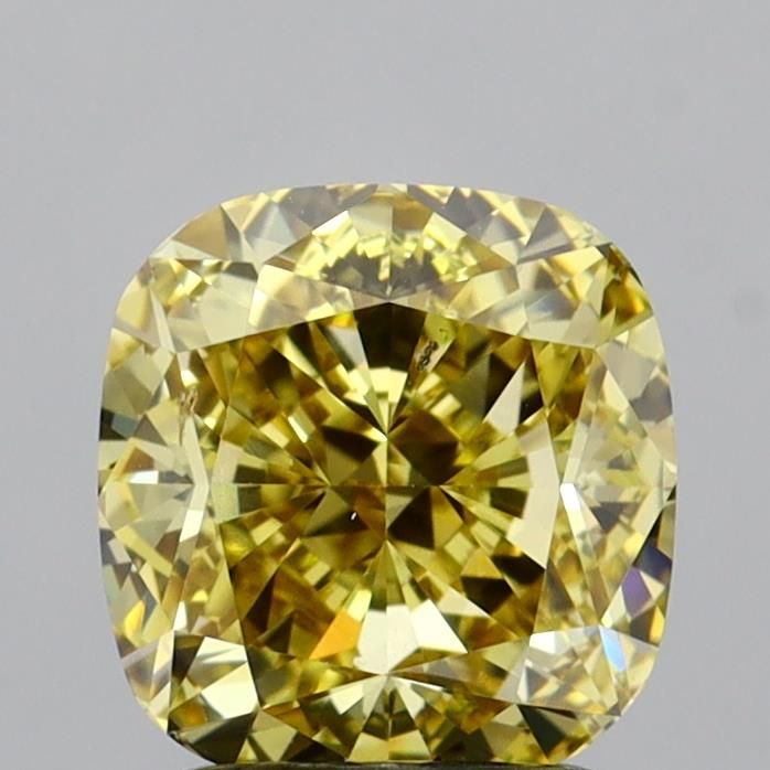 2.01 ct lab-grown Cushion modified Diamond