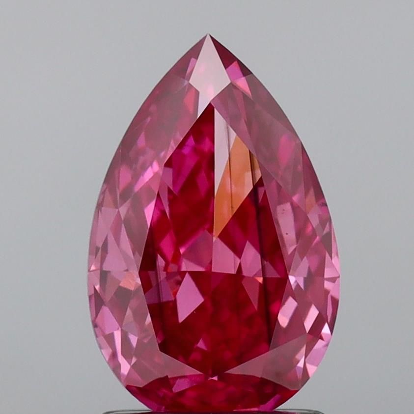 1.69 CT Fancy Vivid Pink PEAR