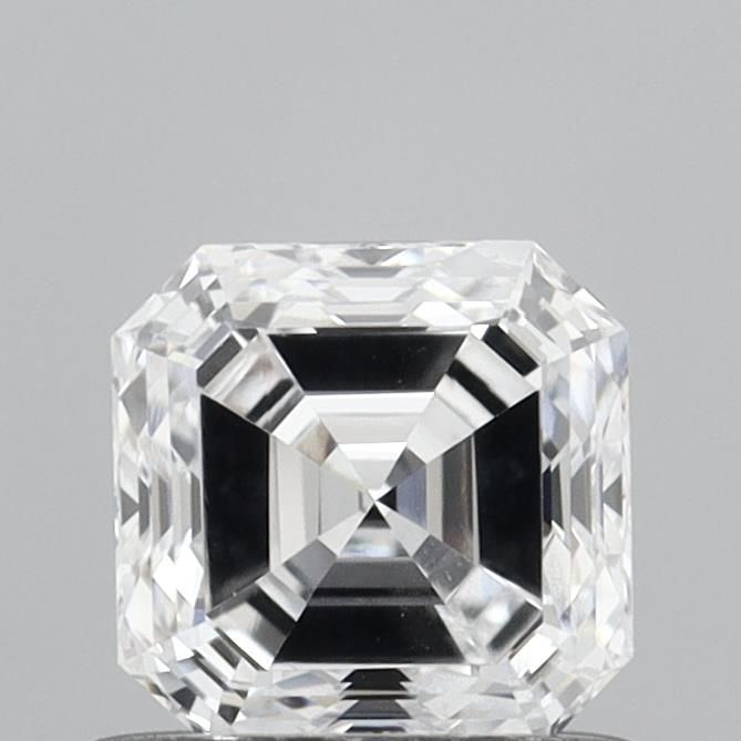 0.74 ct lab-grown Asscher Diamond