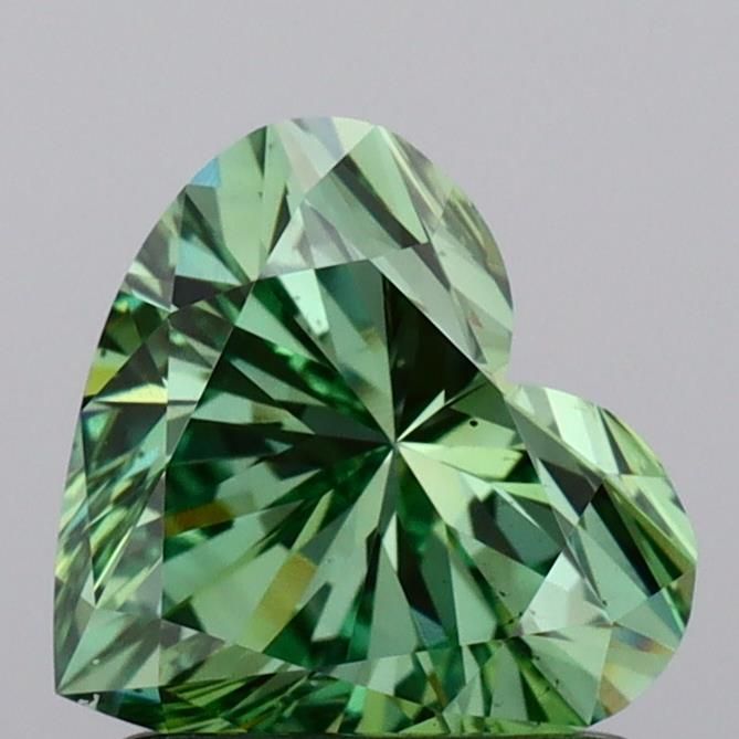 1.12 ct lab-grown Heart Diamond