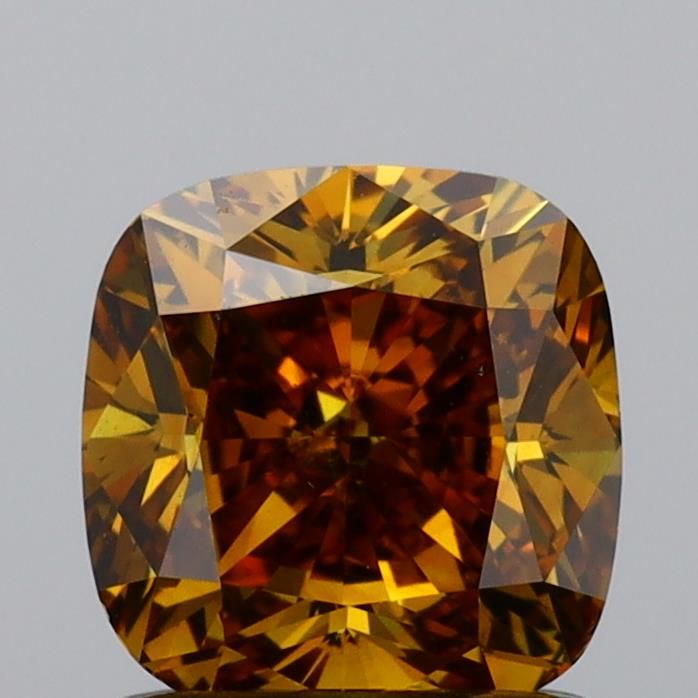 Diament 1.27 ct Fancy Deep Brown Orange/SI1