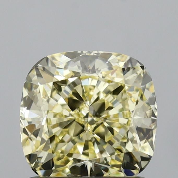 1.14 CT Fancy Light Yellow CUSHION MODIFIED