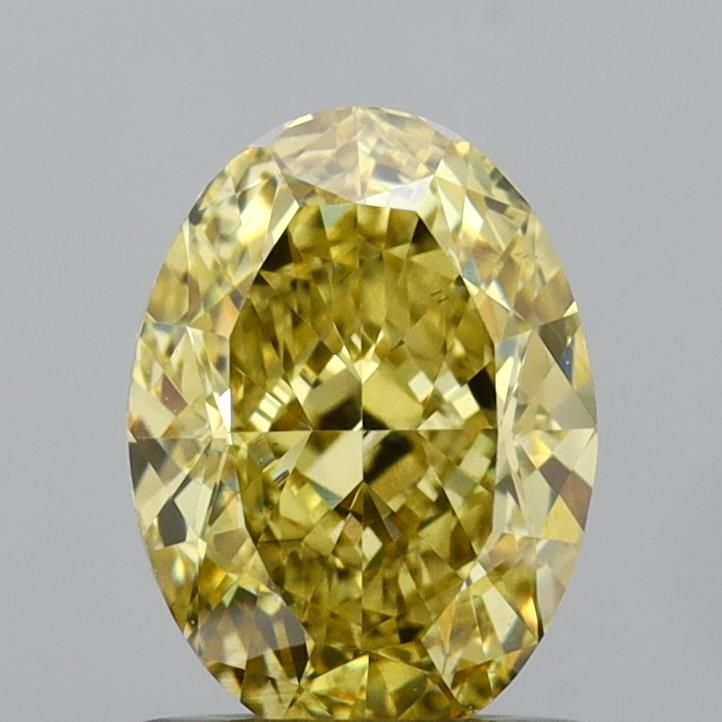 1.13 CT Fancy Intense Yellow OVAL