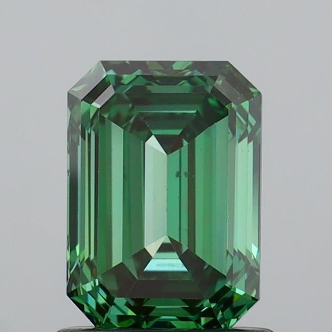 1.22 CT Fancy Vivid Green EMERALD