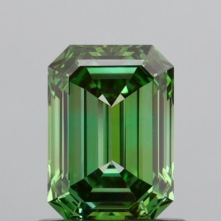 0.9 CT Fancy Vivid Green EMERALD