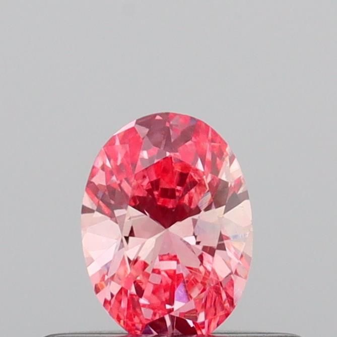 0.31 CT Fancy Vivid Pink OVAL