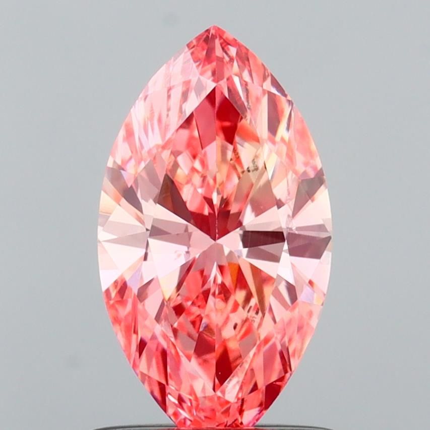 0.83 CT Fancy Vivid Pink MARQUISE