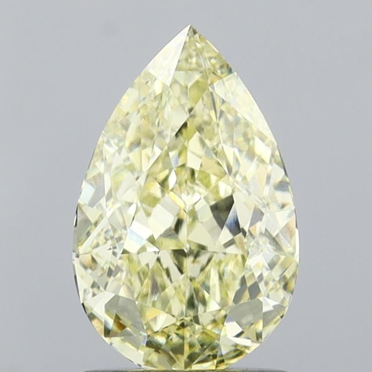 1.54 CT Fancy Light Yellow PEAR