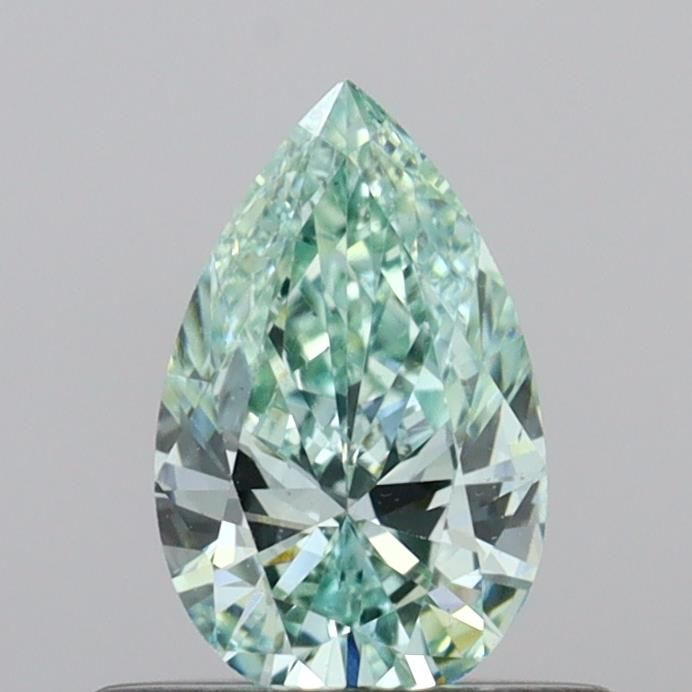 0.45 CT Fancy Intense Green PEAR