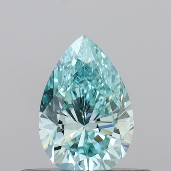 0.4 CT Fancy Intense Green PEAR