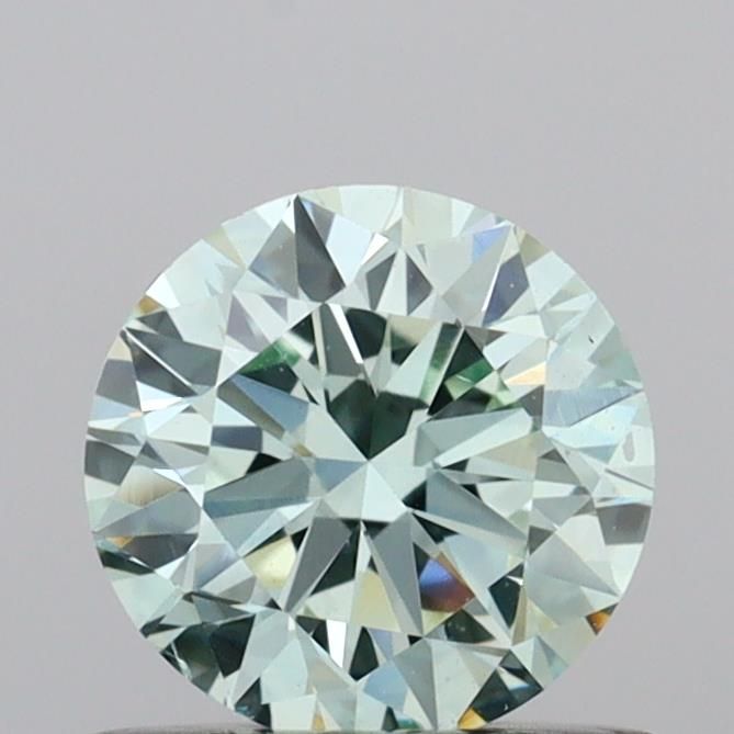 0.69 CT Fancy Intense Green ROUND