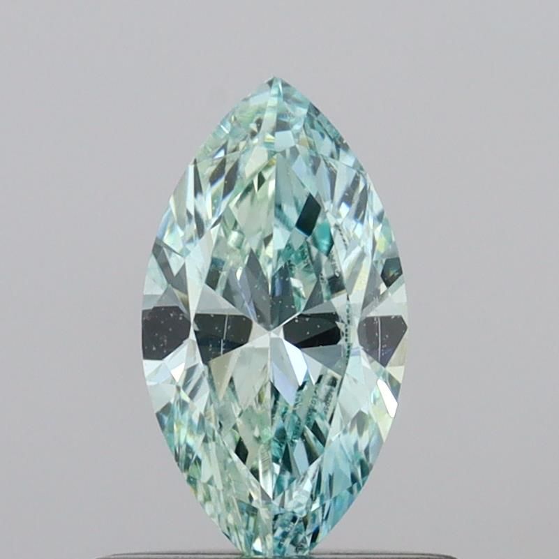 0.51 CT Fancy Intense Green MARQUISE